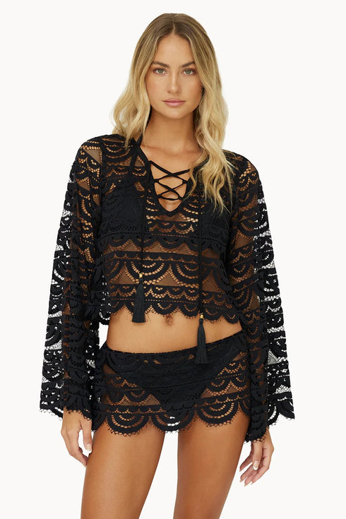 PQ Swim Midnight Maycee Skirt